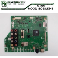MB TV LED SHARP LC-32LE348I Mainboard tv led sharp lc32le348i 32le348