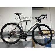 KESPOR OPAL TI LITE TITANIUM DISC CARBON WHEEL SHIMANO FULL 105 47CM 50CM