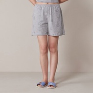 DINOTAENG | QUOKKA & BOBO 印花短褲-迷霧灰