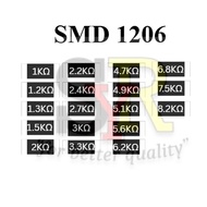Resistor SMD 1206 1K~8.2K (30 PCS)