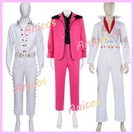Halloween Elvis Presley Cosplay Costume Adult Role Play Performance Outfit For Halloween Theme Party