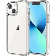 JETech iPhone 13 Protective Case (6.1 inch only) No Yellowing Shock Absorption Bumper Cover Scratch 