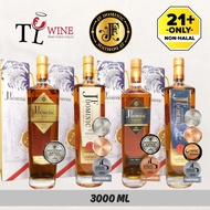 JF Dominic whisky / brandy 3litre 3000ml *no rack* Alc:40-43%✔Duty paid 100% ORIGINAL (Local)
