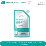 LUXE ORGANIX MIRACLE SOLUTIONS ACNE DERM + SERUM 7ml