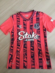 英超愛華頓埃佛頓足球球衣波衫 Everton Hummel football soccer jersey