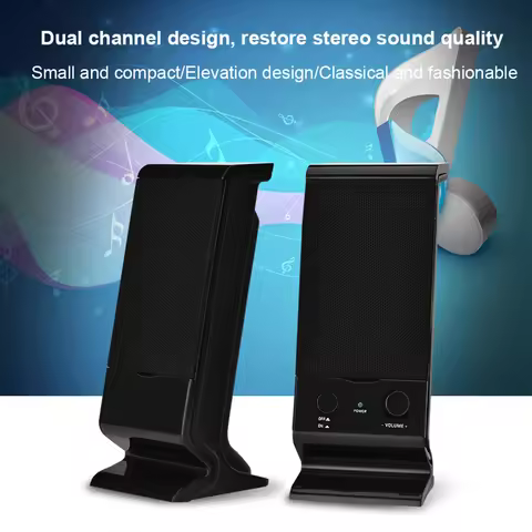 Bass Speaker Combination Speaker Portable Mini USB 2.0 Bass Combination Speaker Subwoofer for Cellph