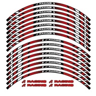 Motorcycle car 18 inch wheel sticker steel rim sticker wheel rim sticker modified wheel hub sticker 