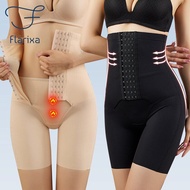 Flarixa ผู้หญิงสูงเอว Shaping กางเกง Plus ขนาดเอวเทรนเนอร์ Body Shaper Tummy Slimming ชุดชั้นใน Hip Lift Boxer กางเกงขาสั้น XXXL