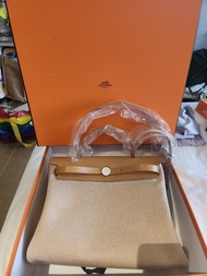 HERMES 愛馬仕 手袋 HERBAG 31 單肩包/斜挎包/手提包 帆布包
