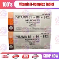 NEURONERV Vit B Complex Vitamin B Comple Bcomplex  Pamamanhid Nerve Vitamins Vitamin ng Ugat Tablet