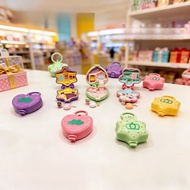 Polly Pocket Treasure Box Charm Toy Girl Play House Mini Doll House Scene Pocket Toy