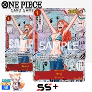 (JP/EN) Manga Nami ketiak AA OP01-016 gred SS+ Manga Alt Art ONE PIECE Card The Best PRB-01 Japanese