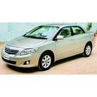 Toyota Altis 10th gen, 2008 to 2013 4 pieces magnetic shade.