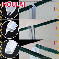 HOULAI 1M 6-12mm F U h Shape Seal Strip Home & Living Bath Screen Home Improvement Glass Door Weathe
