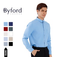 Byford Kemeja Lengan Panjang | Byford Slim Fit Long Sleeve Button Formal Business Shirt - 3524001A