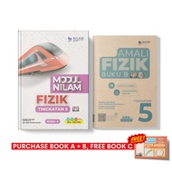 NILAM Fizik Tingkatan 5 (2024) Buku A B Modul Amali Dwibahasa