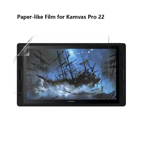 Protector Paper-like Film Compatible for Huion Graphic Tablet Kamvas Pro 22/ Kamvas 22 Plus Matte Fi
