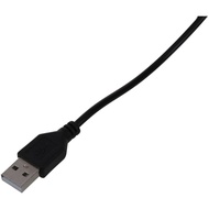 Toogoo(R) USB Power Cable – USB to 5.5 mm/2.1 mm 5 V DC Barrel Jack Power Cable (Black, 75 cm)
