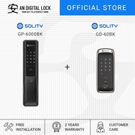 Bundle C7: SOLITY GP-6000BK Door Lock + SOLITY GD-60BK Gate Lock | AN Digital Lock