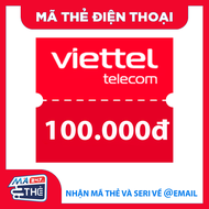 Mã thẻ nạp điện thoại Viettel 100K