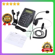 TELEPHONE DESK HT500 WITH HEADSET HANDSFREE CALL CENTER VH500 VOICEJOY
