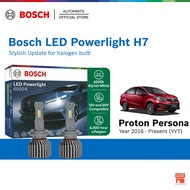 Bosch LED Powerlight Retrofit 6000K  Proton Persona VVT (2016 - Present) H7 Car Halogen Headlight Re