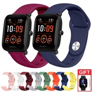 20mm Silicone Strap Replacement Band for Xiaomi Huami Amazfit Bip U Pro 3 Pro GTS 3 Bip S Lite GTS 4 2 Mini GTR 42mm