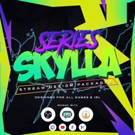 [Overlay] Skylla Series Package - OBS Studio, Streamlabs, Facebook Gaming, YouTube, Twitch, StreamElements