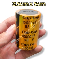 Capacitor 63v 10000uF Power Filter Capacitor Amplifier Taiwan Capacitor
