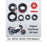 Yamaha RZ125 [ 1GV ] / RD125 [ 1GU ] YPVS125 Engine Overhaul Oil Seal Complete Set Anak YP