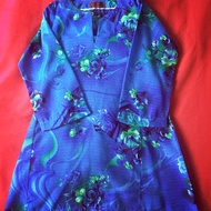 Kids Kurung pahang, baju pesak kembang