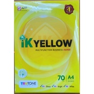 IK Yellow A4 copier paper 70gm 450 sheets Photostat paper