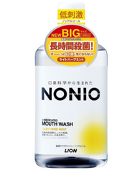 獅王 NONIO - NONIO 無口氣溫和薄荷漱口水1000ml [原裝正貨] 黃色