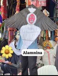 Layangan pocong layangan kain