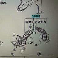 LINER FENDER KIJANG INNOVA 2010-2014 MODEL FULL IMITASI -DAANSHOP5