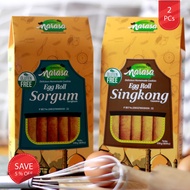 Pawon Narasa - 2 PCs Biscuit Gluten Free Egg Roll Sorghum & Cassava (Box)