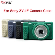 Soft Silicone Rubber Camera Case Armor Skin DSLR bag Cover For Sony ZV-1F ZV1F ZV1M2 ZV1II ZV12 A7R5
