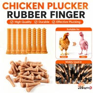 10PCS Chicken Plucker Rubber Finger Durable Chicken Plucker Rubber Sticks for Poultry Gamefowl Dress