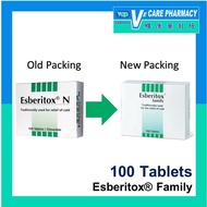 [Exp: 08/2026] Esberitox Family Chewable Tablets 100's ( Esberitox N )