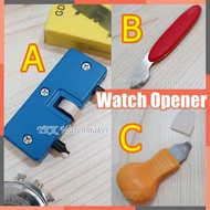 Ready Stock Watch Opener Watch Repair Tool / Alat Pembuka Jam Tangan / 开表器手表维修工具（转/撬）
