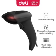 Deli Barcode Scanner-Laser 1D Wired ES211