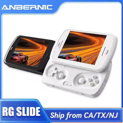 ANBERNIC RG Slide Video Game Consoles 4.7'' LTPS InCell 120Hz Touchscreen DP Output Unisoc Processor