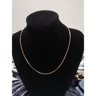 rantai leher milano 2.10gr size 42cm, emas 420/9k
