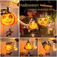 MIQUEL Halloween Pumpkin Lantern, With Handle Handmade Halloween Lantern DIY, Festival Supplies Lumi