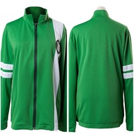Ben 10เสื้อโค้ทมีฮู้ดคอสเพลย์3D สำหรับผู้ชายผู้หญิงเสื้อโค้ทแจ็กเก็ตมีซิปแบบลำลองสำหรับผู้ชายและผู้ห