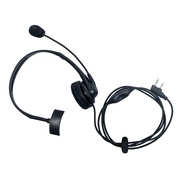 Walkie Talkie Earpiece Noise Cancelling Headphone Overhead Headset for Kenwood HYT Puxing Wouxun Bao