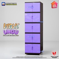 LEMARI PAKAIAN PLASTIK 5 SUSUN TABITHA ARTHA MULTI 5 SUSUN LEMARI PAKAIAN PLASTIK SUSUN 5 LEMARI PAK