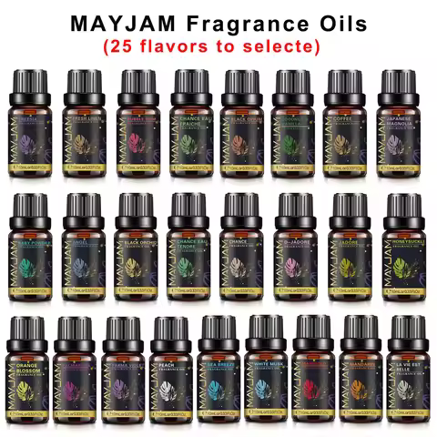 MAYJAM Fragrance Oils For Candle Making Car Air Freshener Clothes Hair Jadore Angel Magnolia Coconut