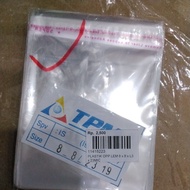 OPP PLASTIC GLUE 8X8L3X23MIC