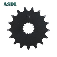 ASDL 525 Chain 17T For Hyosung Road GT650 Comet GT650R EFI GT650S naza blade 650 GT 650R 650S DL650 